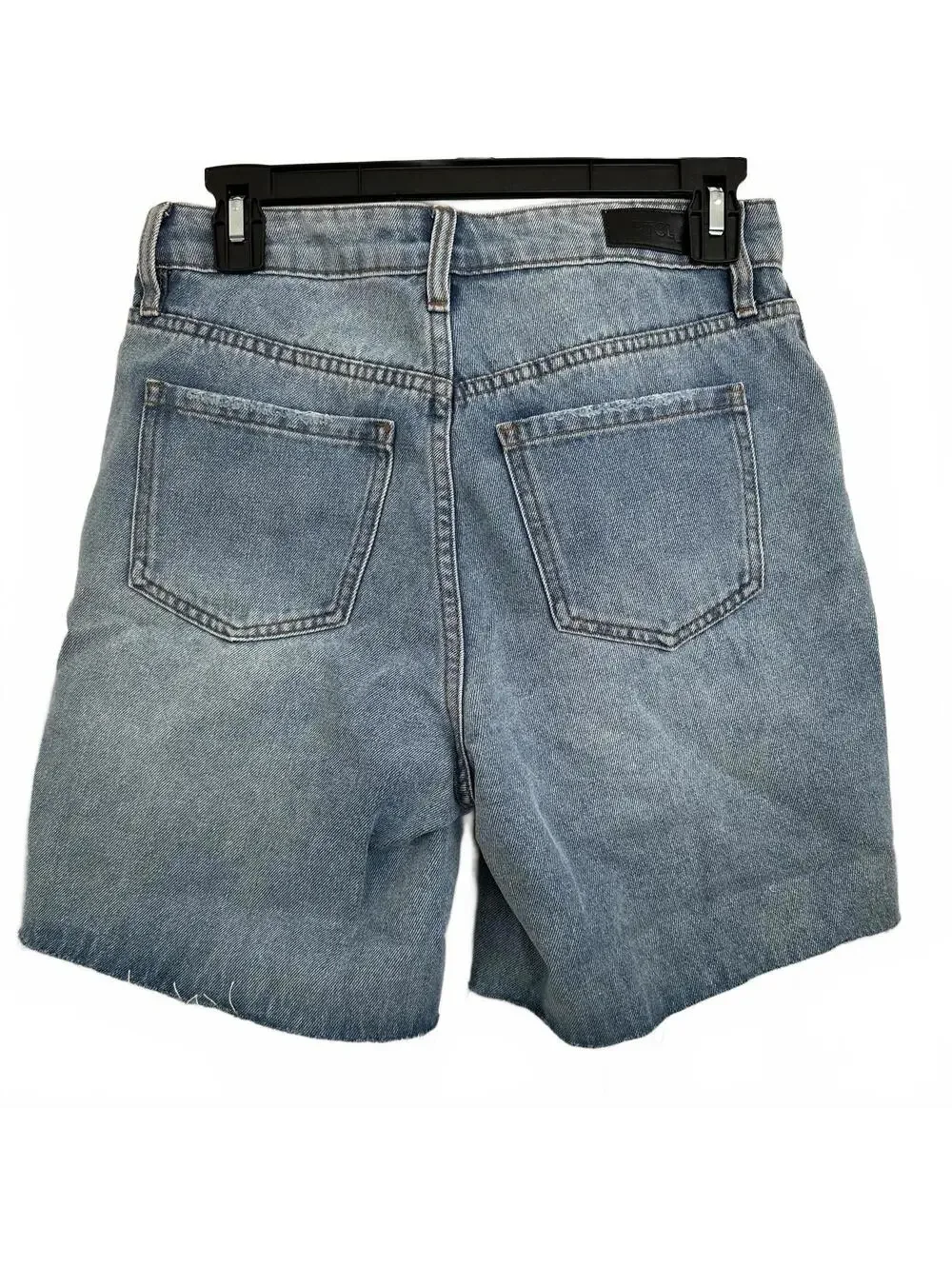PTCL Neve Ripped High Waist Long Baggy Denim Shorts NWT Size 26